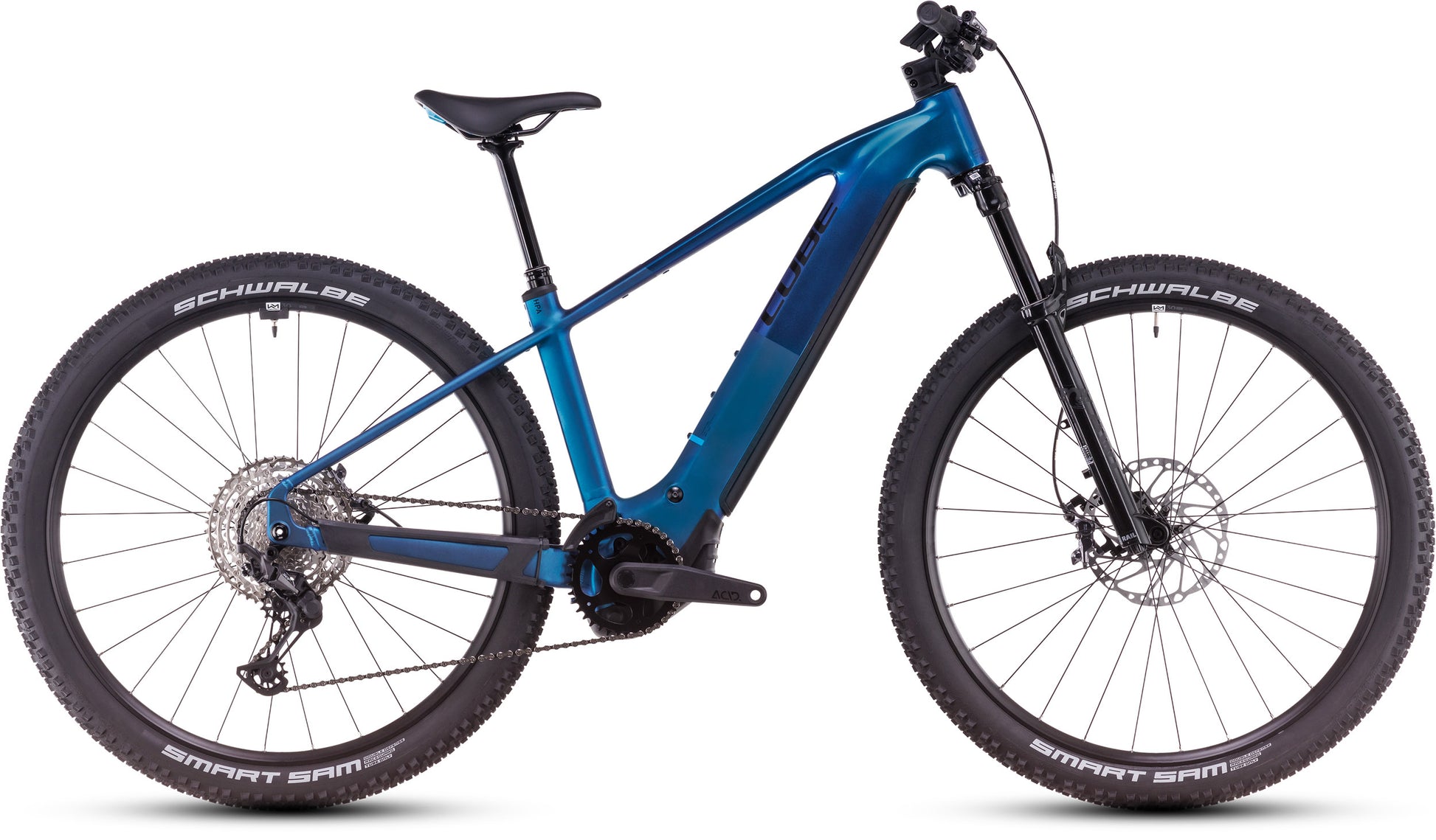 CUBE REACTION HYBRID SLX 800 eMTB BIKE 2025 NEBULA' N 'BLUE