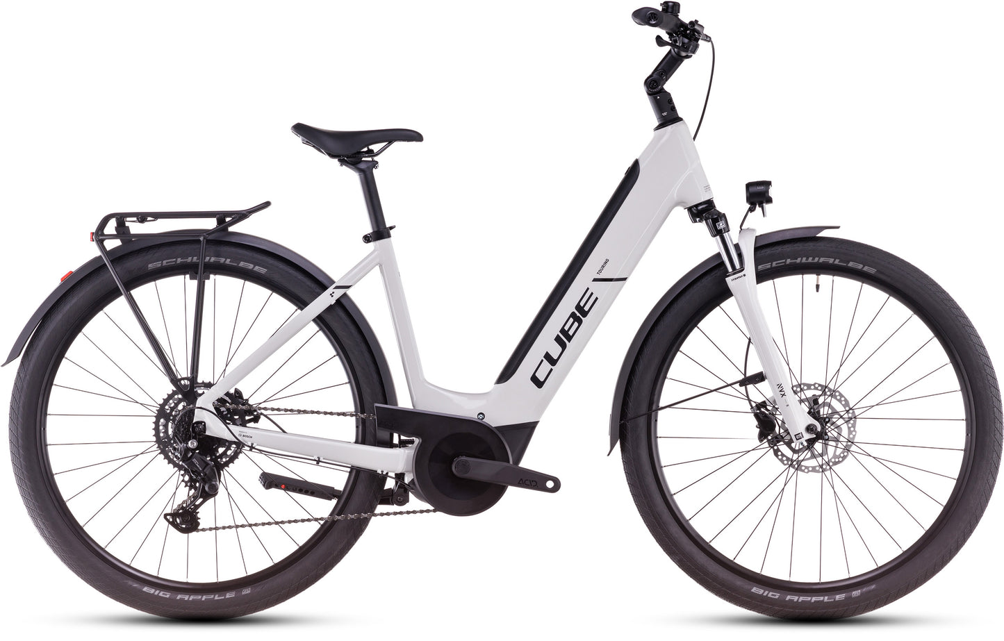 CUBE TOURING HYBRID ONE 625 EASY ENTRY eBIKE 2025 COTTON' N 'BLACK