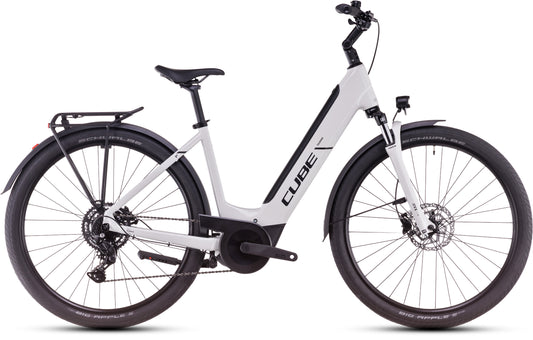 CUBE TOURING HYBRID ONE 500 EASY ENTRY eBIKE 2025 COTTON' N 'BLACK