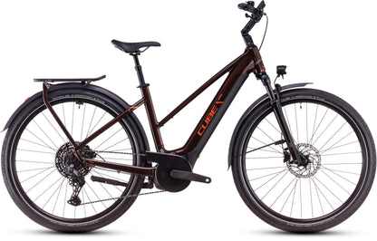 CUBE TOURING HYBRID PRO 625 LADY eBIKE 2025 CINNAMON' N 'ORANGE