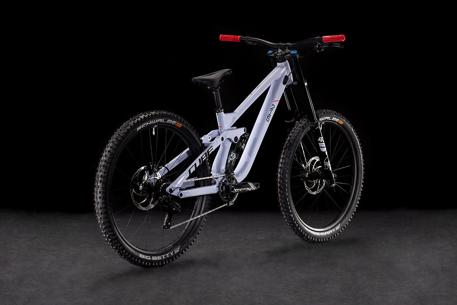 CUBE TWO15 RACE 27.5 FS MTB BIKE 2025 CYCLAMEN' N 'BLACK