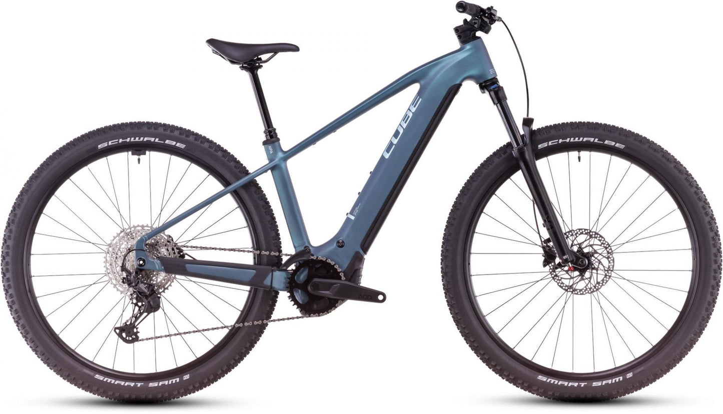 CUBE REACTION HYBRID PRO 600 eMTB BIKE 2025 SMARAGDGREY' N 'PRISM