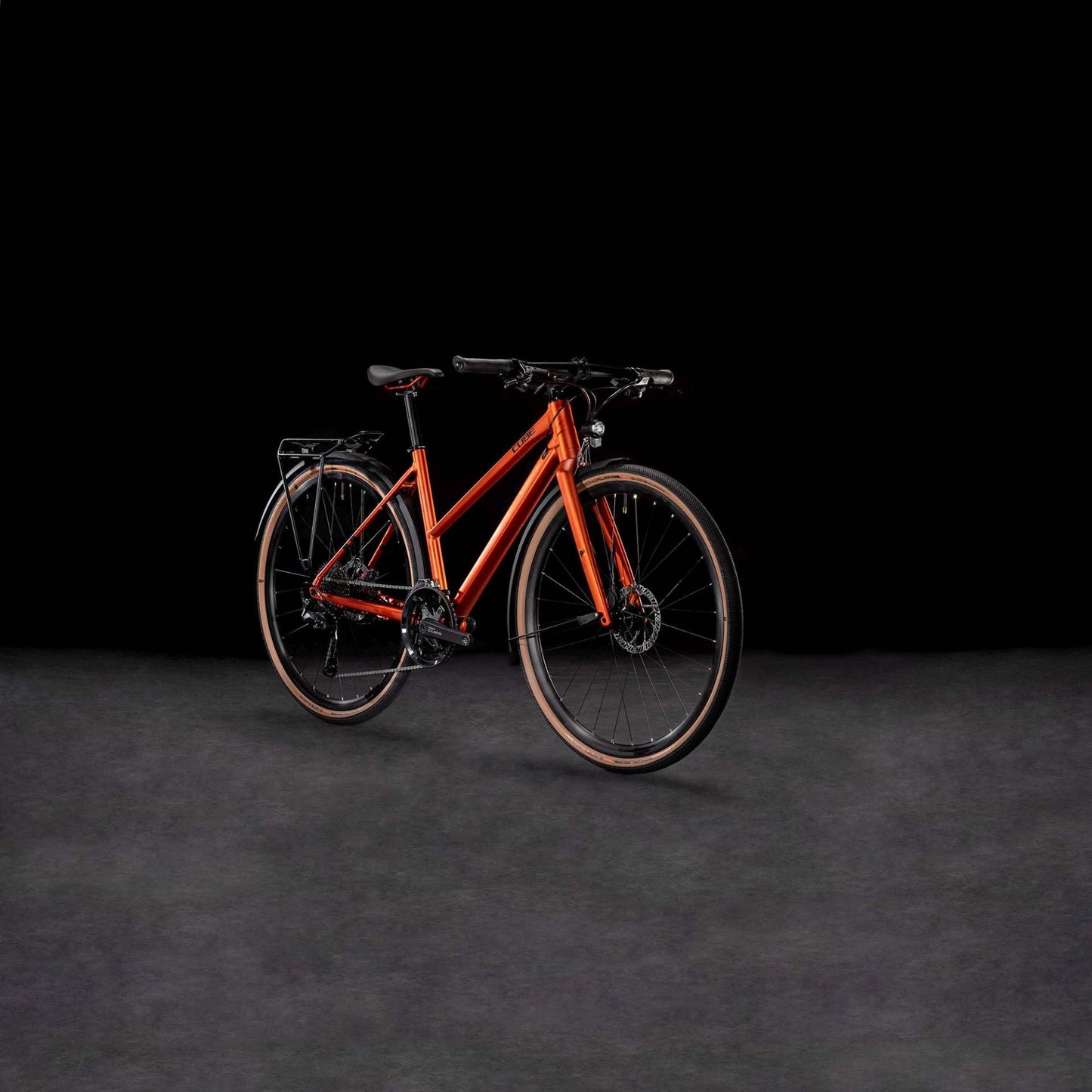 CUBE NULANE PRO FE LADY GRAVEL BIKE 2025 FIREORANGE' N 'BLACK