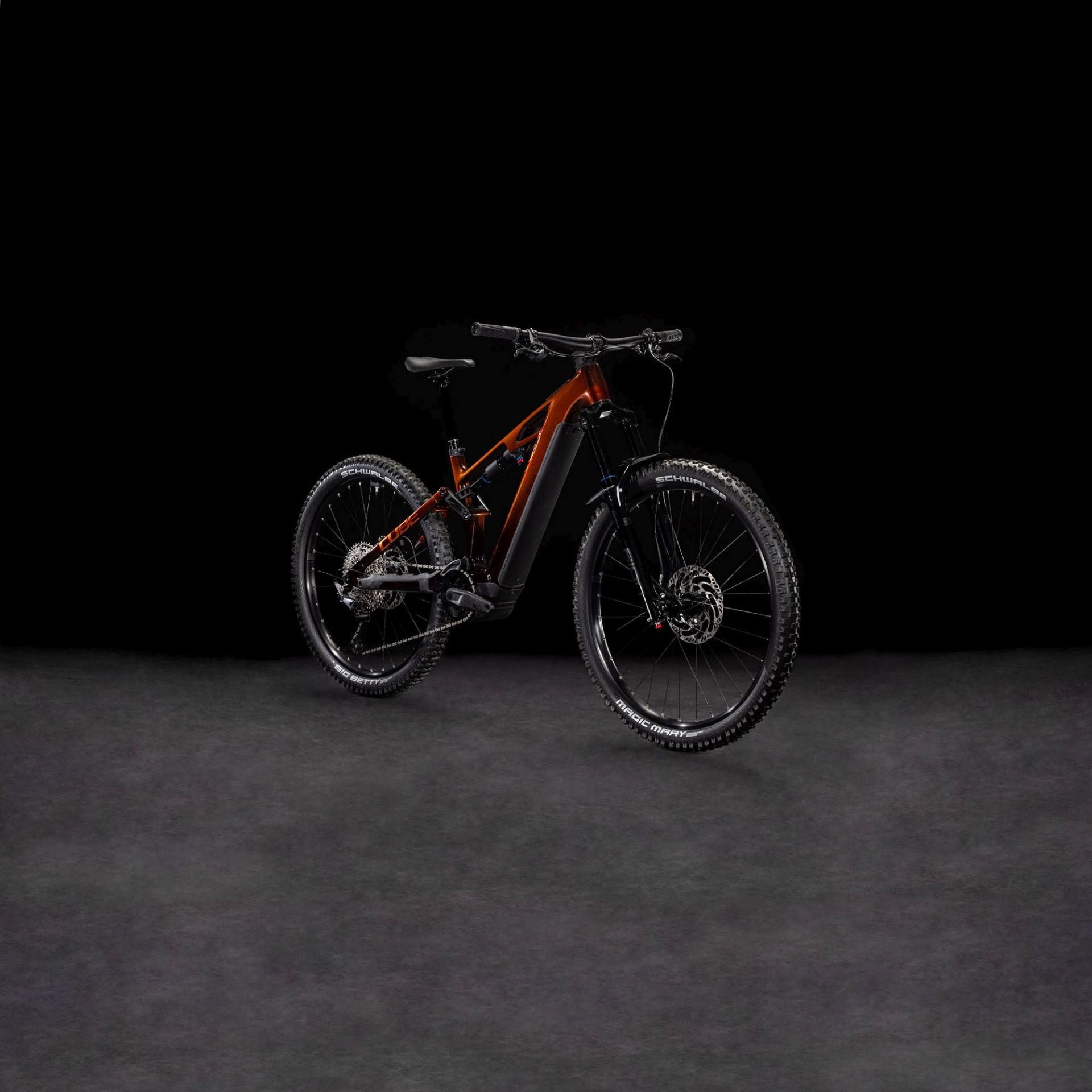 CUBE STEREO HYBRID ONE77 HPC RACE 800 eMTB BIKE 2025 LIQUIDORANGE' N 'ORANGE