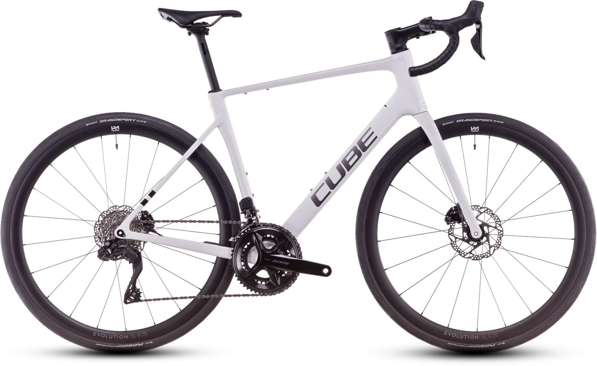 CUBE ATTAIN C:62 SLX ROAD BIKE 2025 COTTON' N 'GREY