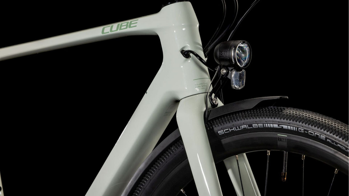 CUBE NULANE C:62 SLX FE GRAVEL BIKE 2025 DESSERTSTONE' N 'GREEN