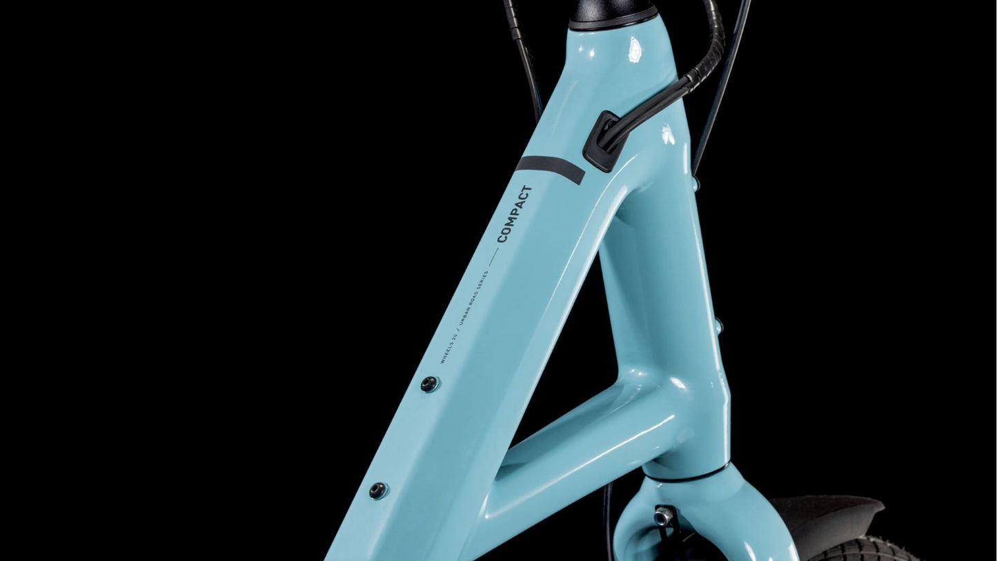 CUBE COMPACT HYBRID COMFORT 500 URBAN eBIKE 2025 ARUBABLUE' N 'REFLEX