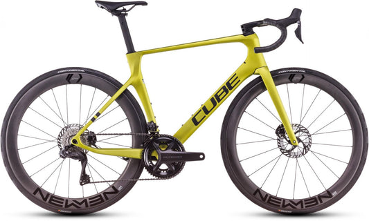 CUBE AGREE C:62 RACE ROAD BIKE 2025 FLASHLIME' N 'BLACK