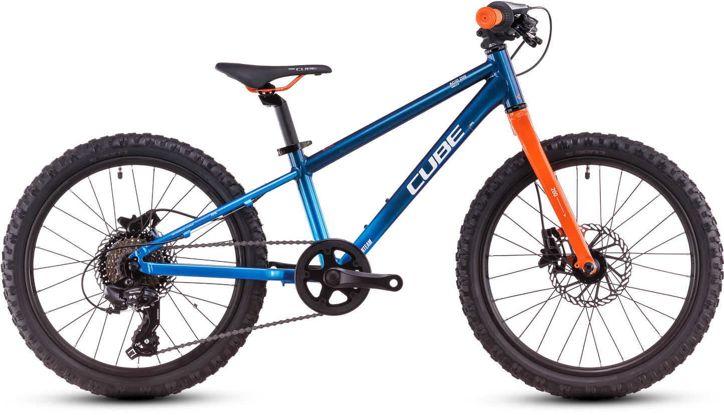 CUBE ACID 200 DISC KID'S MTB BIKE 2025 ACTIONTEAM