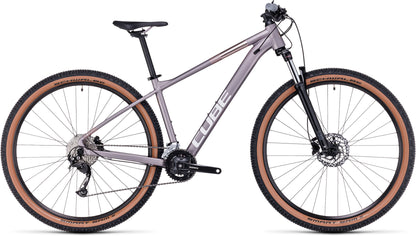 CUBE ACCESS WS PRO WOMEN'S HARDTAIL MTB BIKE 2023 SIENNA 'N' BLUSH