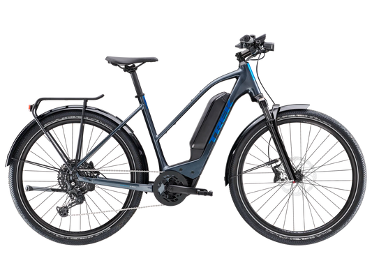 TREK ALLANT+ 6 STAGGER 545WH ELECTRIC HYBRID BIKE 2025 GALACTIC GREY