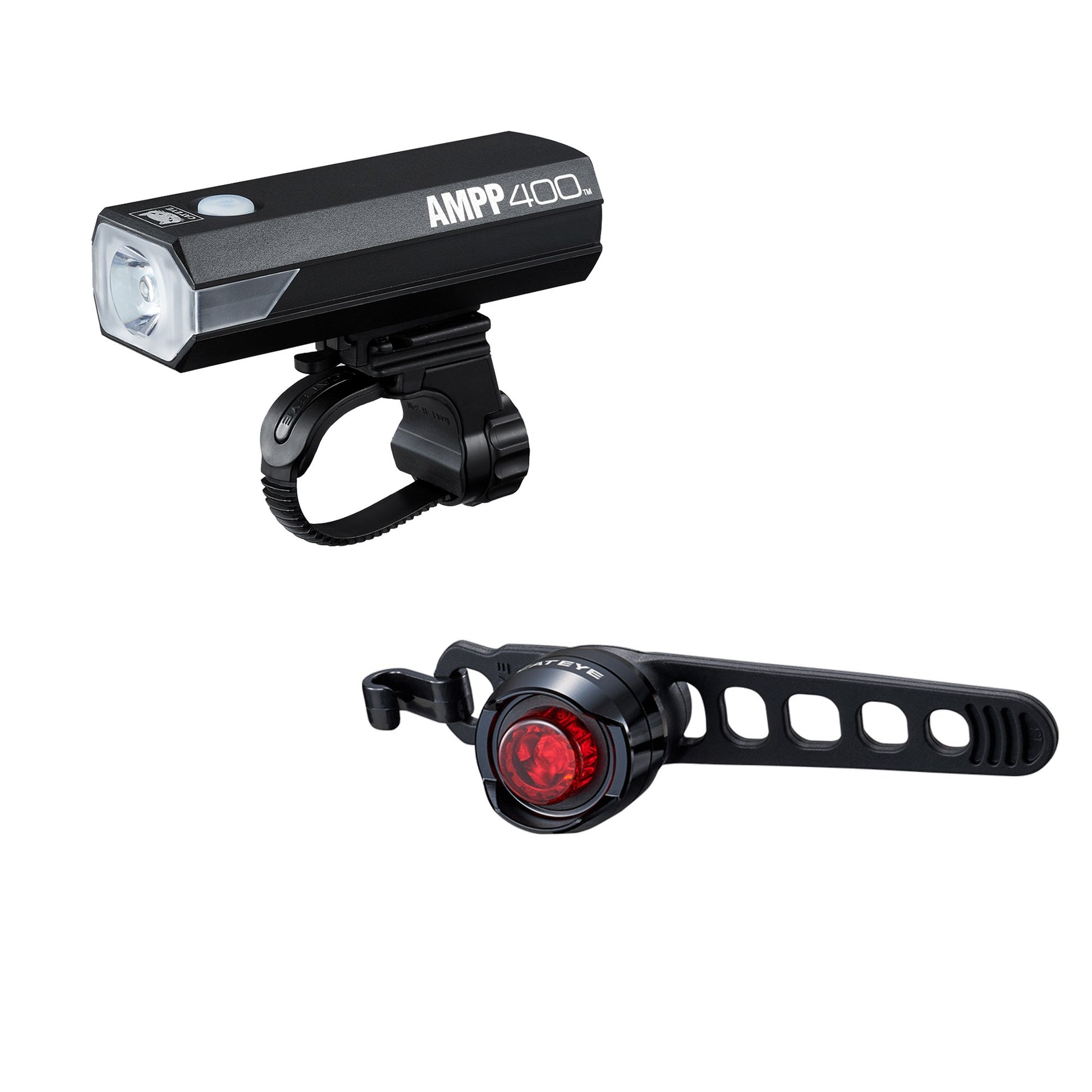 CATEYE AMPP 400 ORB BIKE LIGHT SET