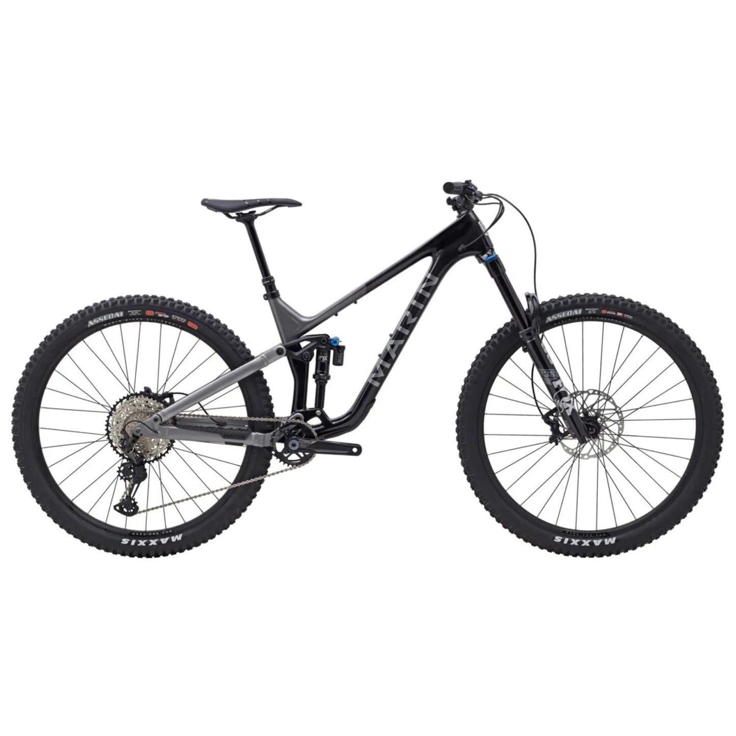 MARIN ALPINE TRAIL C2 FULL SUSPENSION MTB BIKE 2023 GLOSS BLACK/SILVER