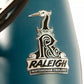 RALEIGH CENTROS CROSS BAR HYBRID eBIKE WITH DERAILLEUR GEARS OCEAN BLUE