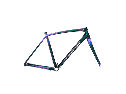 TREK CROCKETT DISC CYCLOCROSS FRAMESET 2024 EMERALD ISIS/PURPLE PHAZE