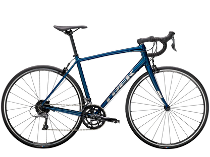 TREK DOMANE AL 2 ROAD BIKE 2024 GLOSS MUSLANNE BLUE/MATTE TREK BLACK