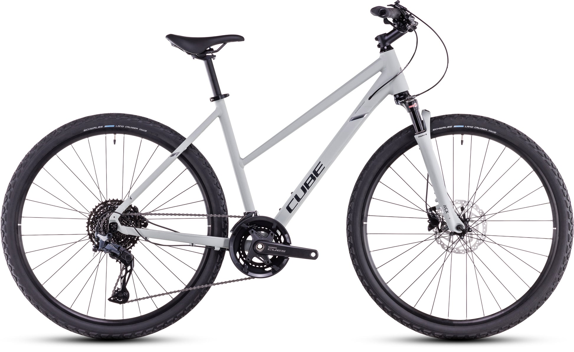 CUBE NATURE EXC LADY HYBRID BIKE 2025 SEASALT' N 'PYRITE