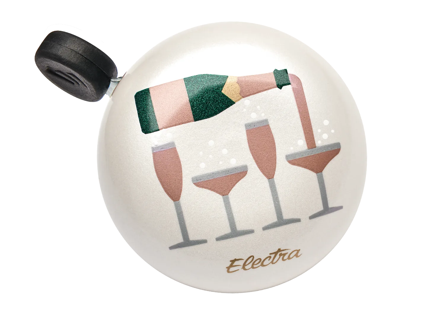 ELECTRA CHAMPAGNE DOMED RINGER BIKE BELL