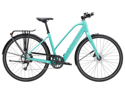 TREK FX+ 2 LT MID-STEP CITY eBIKE 2025 BLUE SAGE