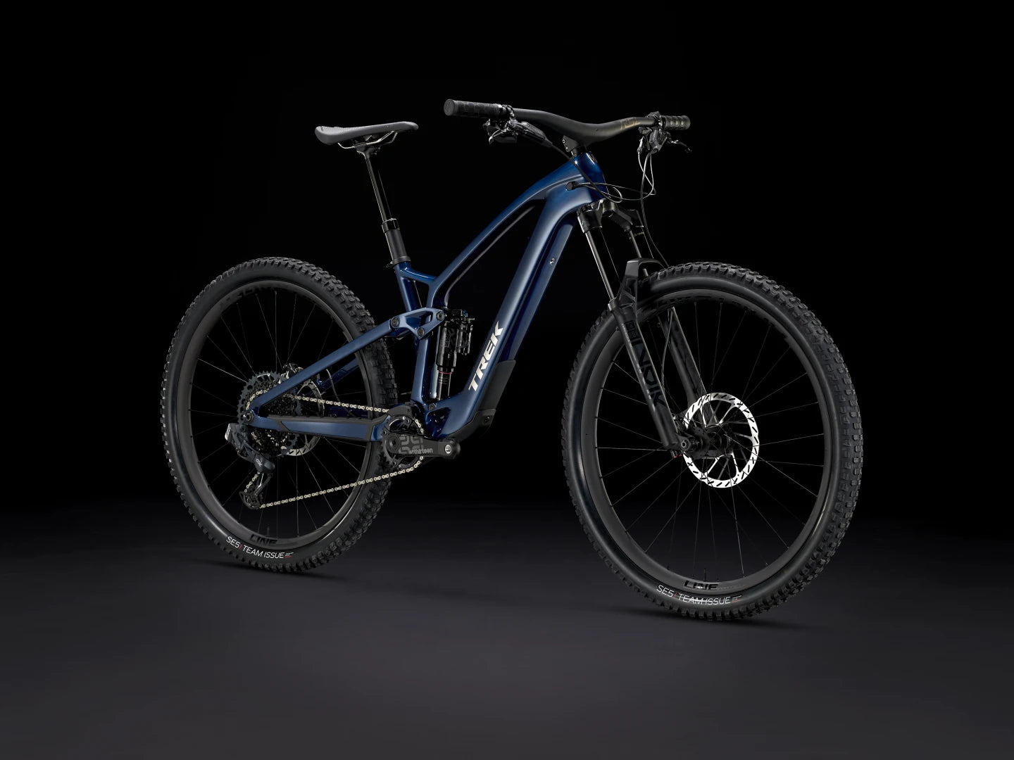 TREK FUEL EXe 9.8 GX AXS eMTB BIKE 2023 MULSANNE BLUE