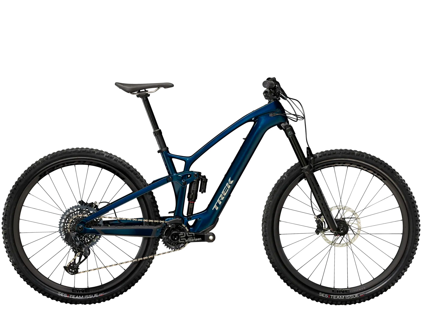 TREK FUEL EXe 9.8 GX AXS eMTB BIKE 2023 MULSANNE BLUE