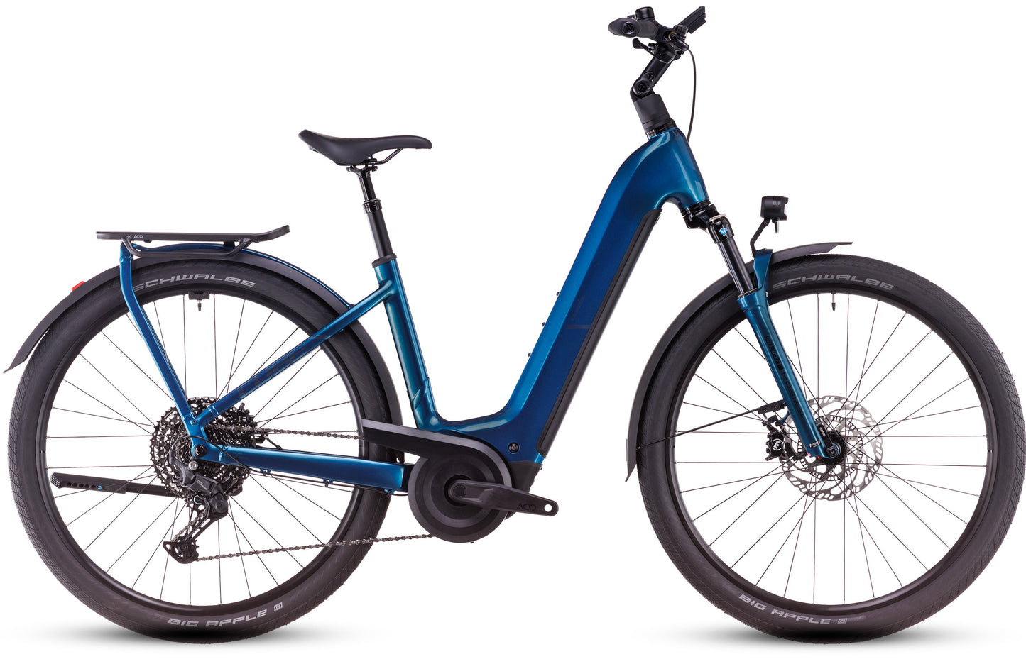 CUBE KATHMANDU HYBRID EX 800 EASY ENTRY eBIKE 2025 ELECTRICBLUE´ N ´CHROME