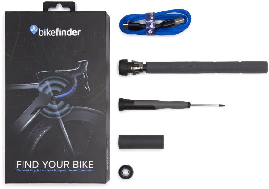 BIKEFINDER GPS AND E-SIM BAR INTEGRATED BIKE TRACKER