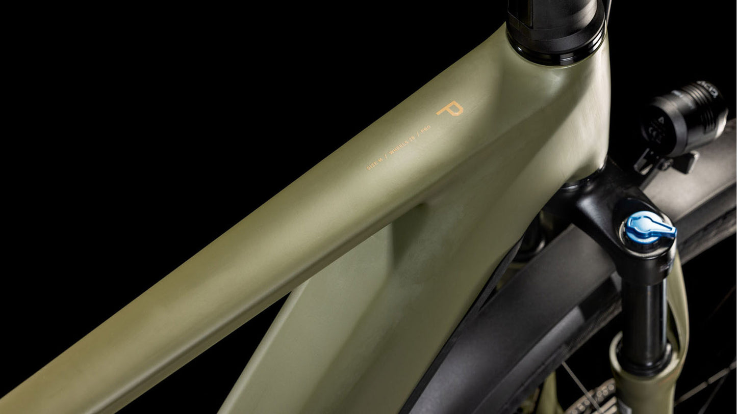 CUBE KATHMANDU HYBRID PRO 800 eBIKE 2025 DUSTYOLIVE´ N ´GOLD