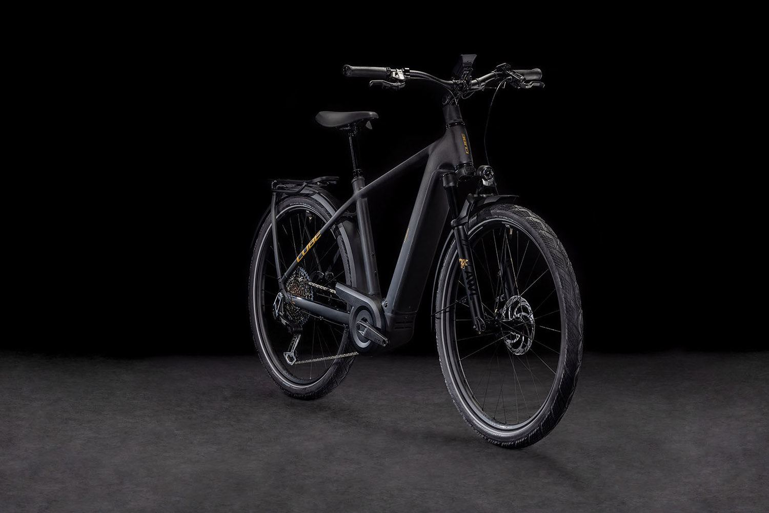 CUBE KATHMANDU HYBRID SLT 800 eBIKE 2025 GOLDDUST´ N ´BLACK