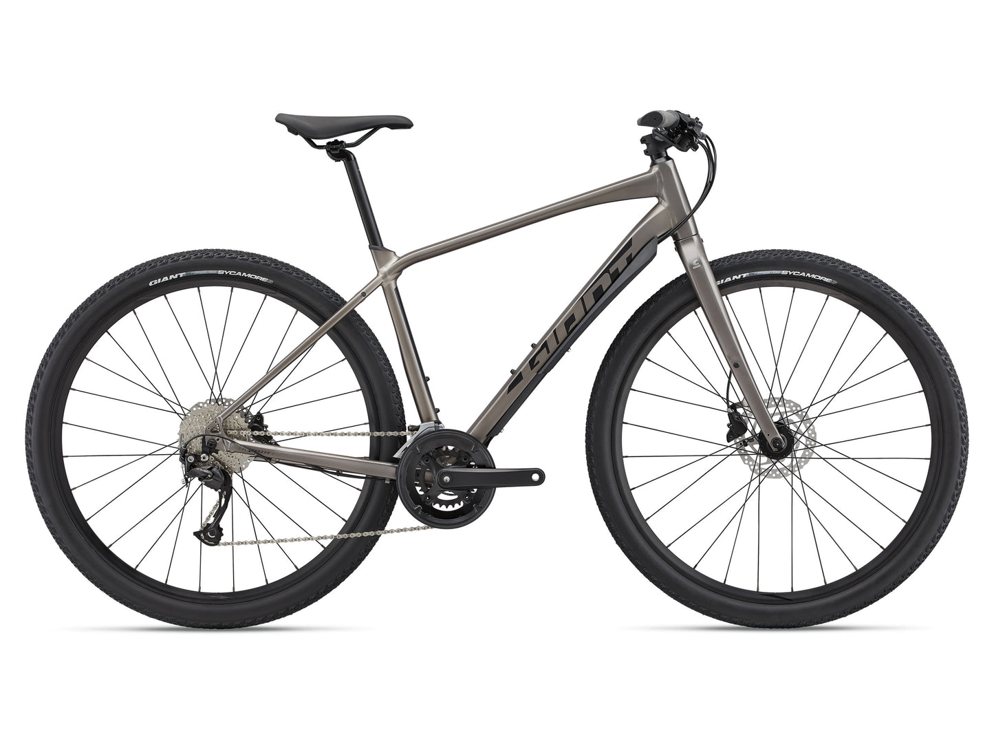 GIANT TOUGHROAD SLR 2 HYBRID BIKE 2023 METAL