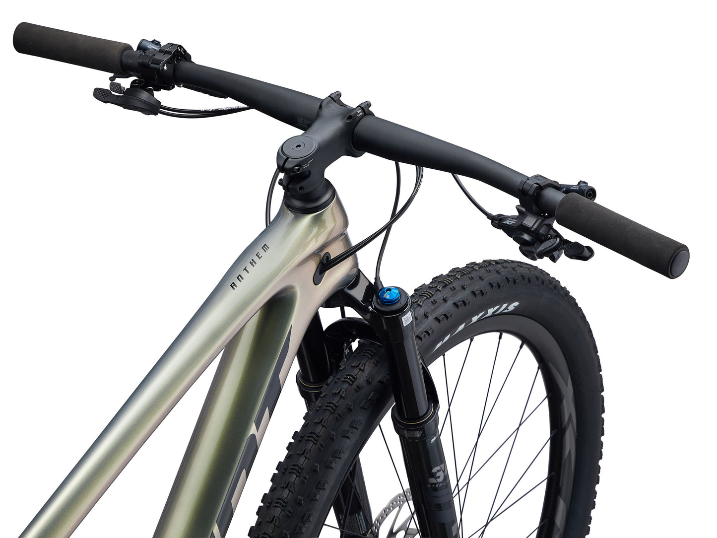 GIANT ANTHEM ADVANCED 29 2 FULL SUSPENSION MTB BIKE GLOSS CARBON SMOKE/GOLDEN HAZE