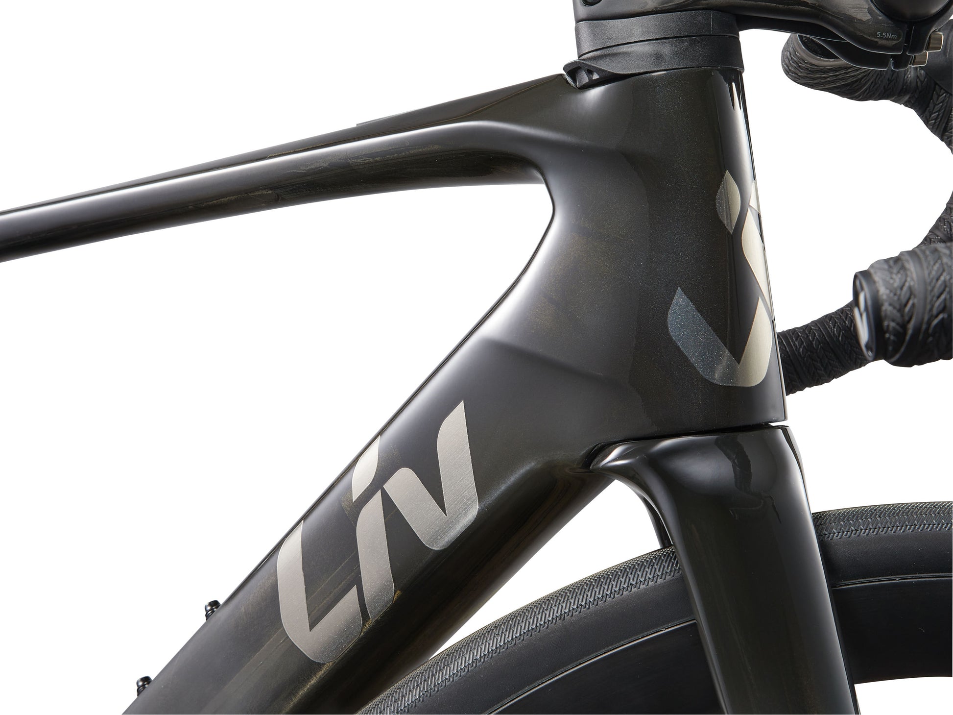 GIANT LIV AVAIL ADVANCED E+ ELITE 0 ROAD eBIKE 2025 GLOSS RAW CARBON/MATTE RAW CARBON