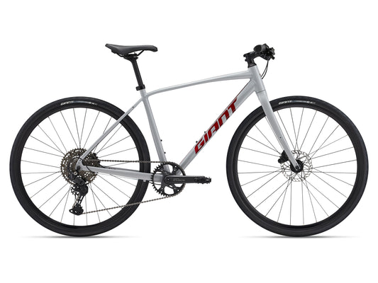 GIANT ESCAPE 0 DISC HYBRID BIKE 2024 GLOSS GOOD GREY