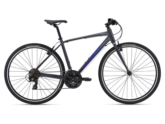 GIANT ESCAPE 3 HYBRID BIKE 2024 GLOSS COLD IRON