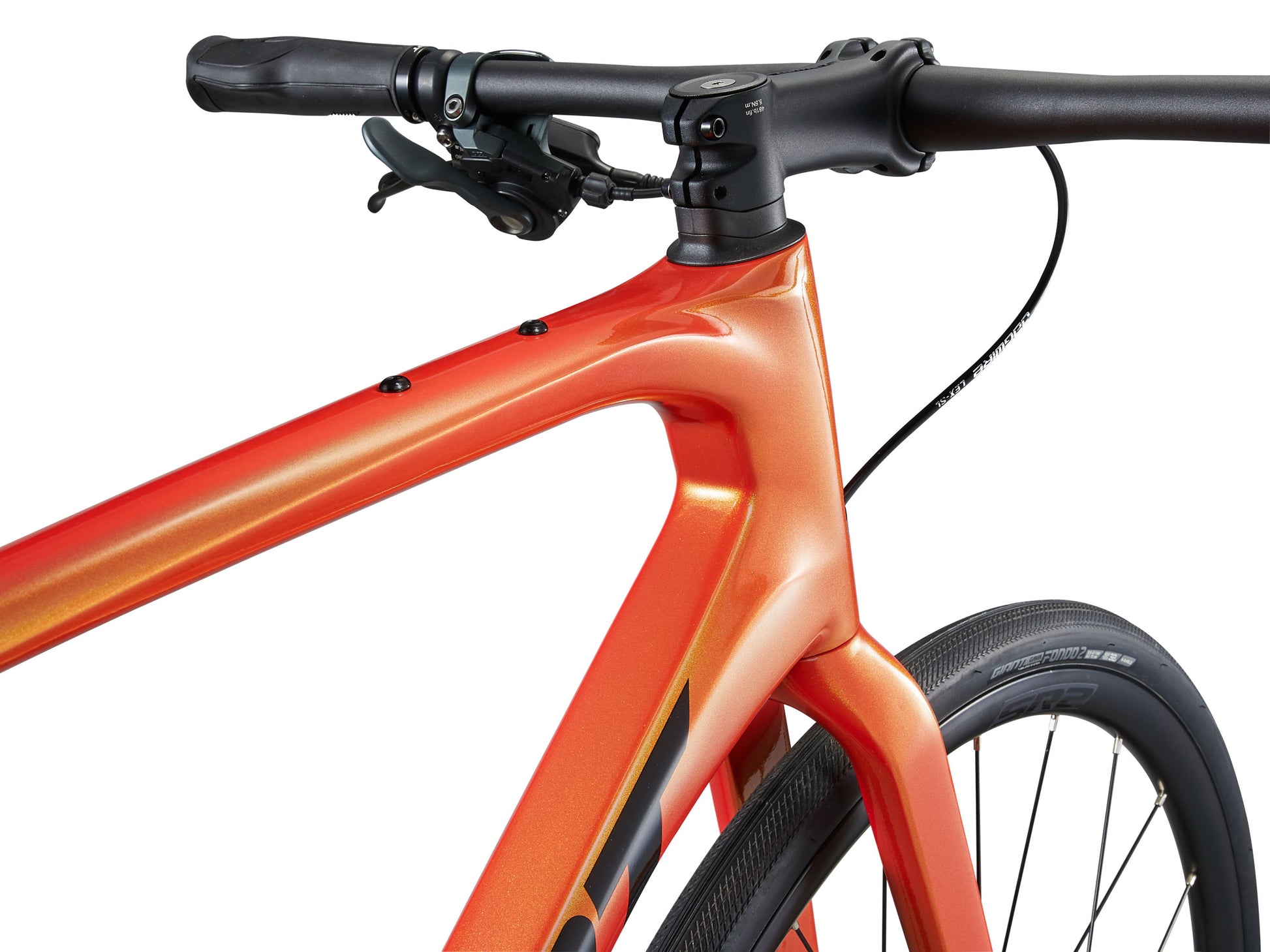 GIANT FASTROAD ADVANCED 2 HYBRID BIKE 2024 GLOSS HELIOS ORANGE