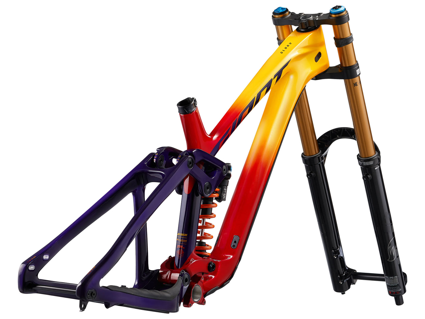 GIANT GLORY ADVANCED FULL SUSPENSION MTB FRAMESET LEGENDS EDITION