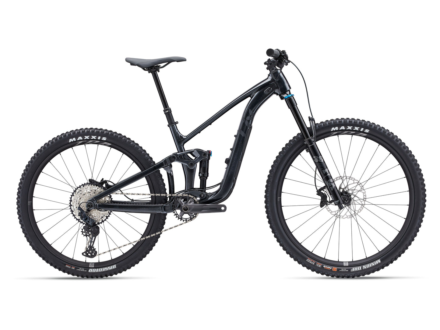 GIANT LIV INTRIGUE X 1 FULL SUSPENSION MTB BIKE 2024 GLOSS BLACK DIAMOND/MATTE BLACK