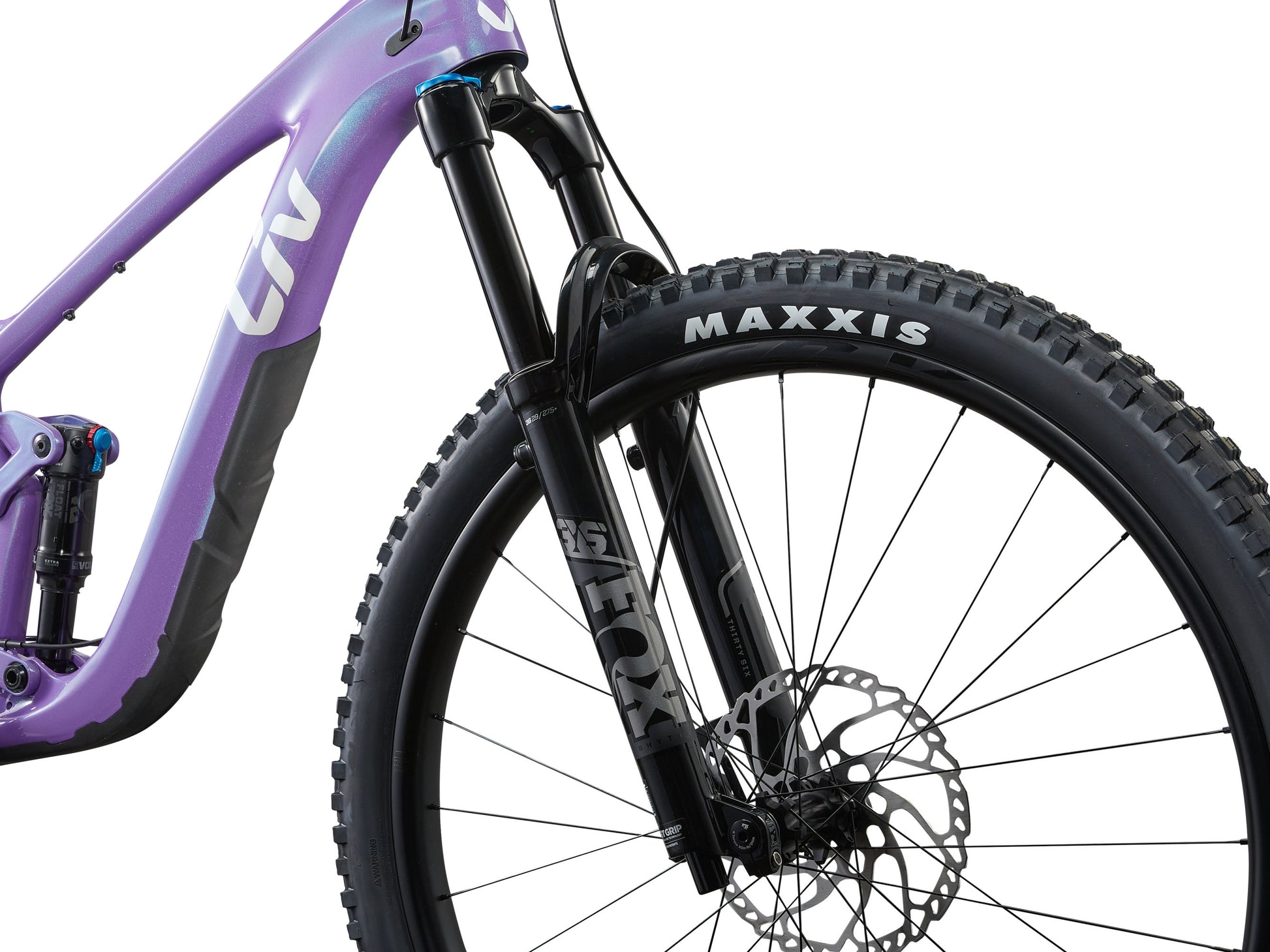 GIANT LIV INTRIGUE X ADVANCED 2 FULL SUSPENSION MTB BIKE 2024 GLOSS DIGITAL BLURPLE