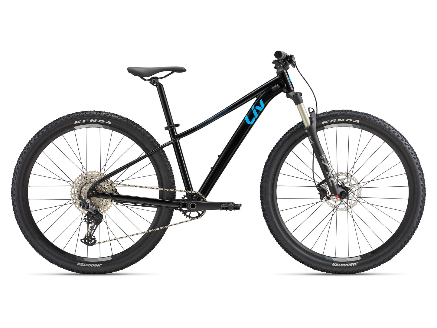 GIANT LIV TEMPT 0 HARDTAIL MTB BIKE 2024 GLOSS BLACK/AI BLUE