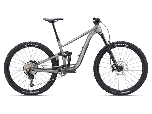 GIANT TRANCE X 1 FULL SUSPENSION MTB BIKE 2024 - SMOKE METAL/CHROME