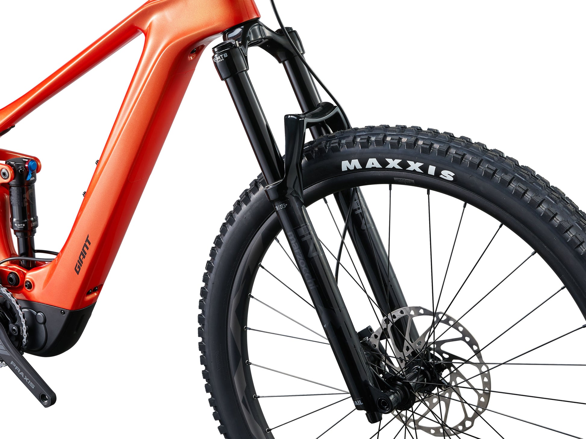 GIANT TRANCE X ADVANCED E+ ELITE 3 25 KM/H MTB eBIKE 2024 GLOSS HELIOS ORANGE