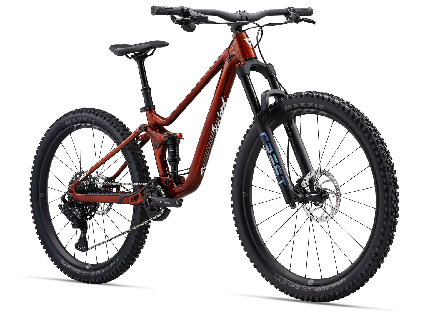 GIANT FAITH KID'S FULL SUSPENSION MTB BIKE 2025 COPPER