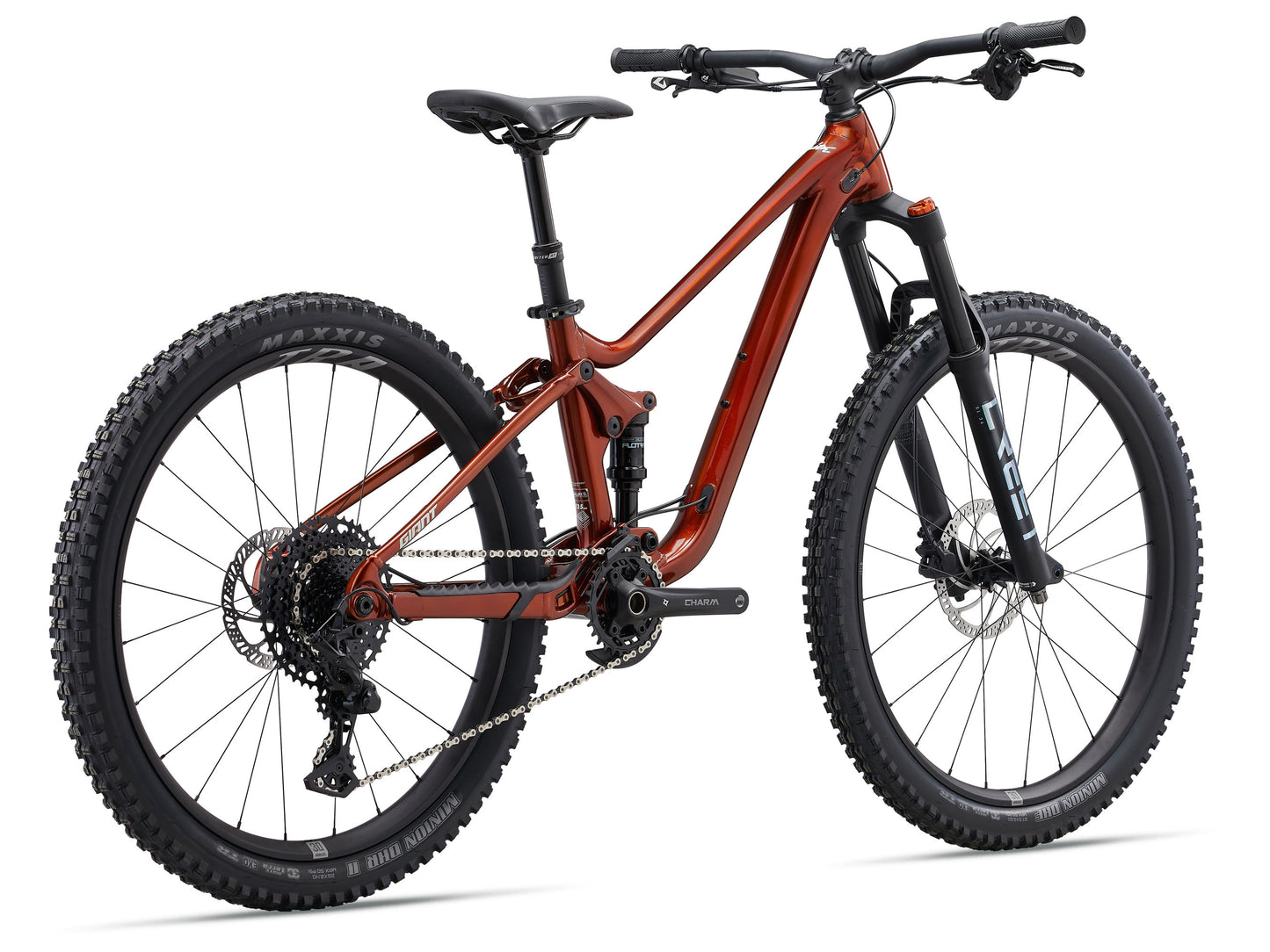 GIANT FAITH KID'S FULL SUSPENSION MTB BIKE 2025 COPPER