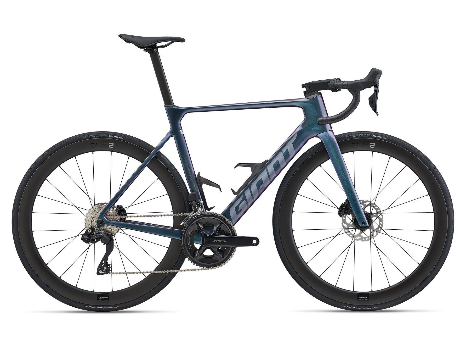 GIANT PROPEL ADVANCED 1 ROAD BIKE 2025 GLOSS BLUE DRAGONFLY/MERCURY