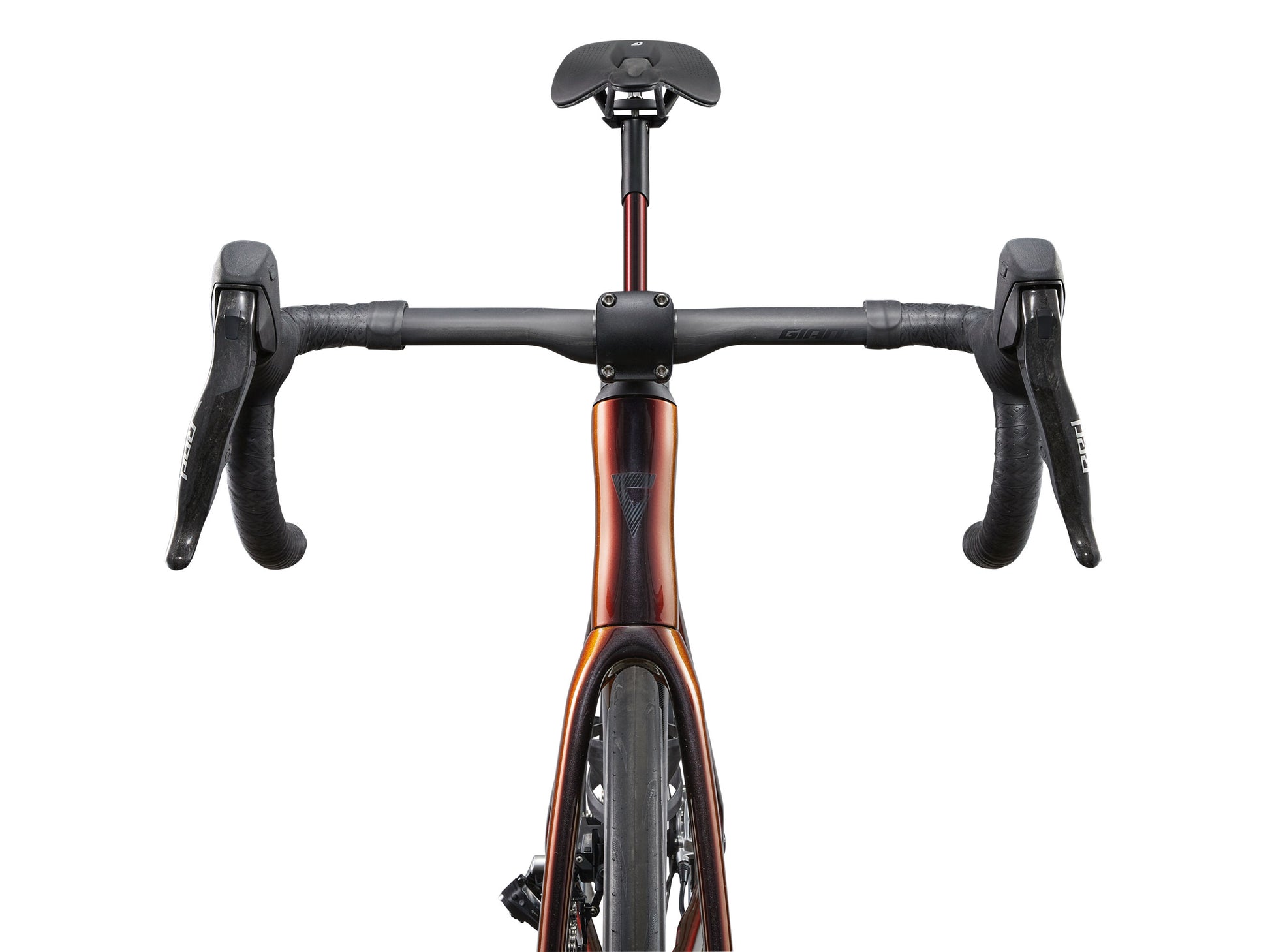 GIANT PROPEL ADVANCED SL 0 RED ROAD BIKE 2025 GLOSS BLACK LAVA/MONOGRAM