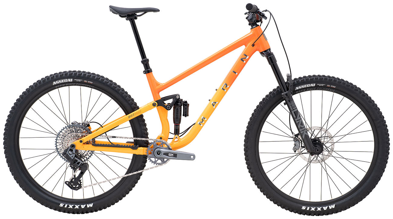 MARIN RIFT ZONE XR ARS FS MTB BIKE 2025 ORANGE/YELLOW