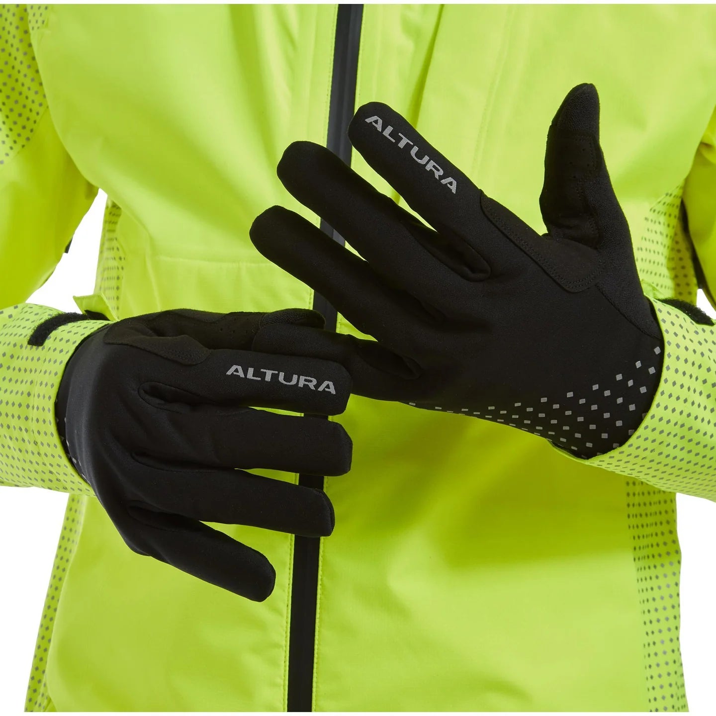 ALTURA NIGHT VISION UNISEX WATERPROOF INSULATED CYCLING GLOVES BLACK