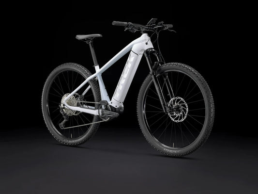 TREK POWERFLY 5 625W GEN 4 eMTB BIKE 2024 WHITE PRISMATIC/PLASMA GREY PEARL