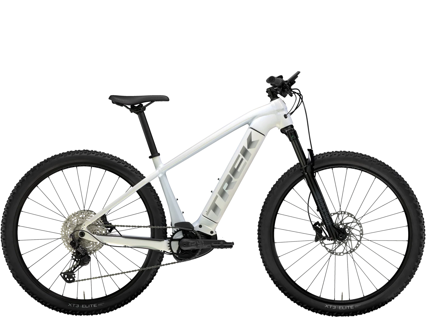 TREK POWERFLY 5 625W GEN 4 E-MTB BIKE 2024 WHITE PRISMATIC/PLASMA GREY PEARL