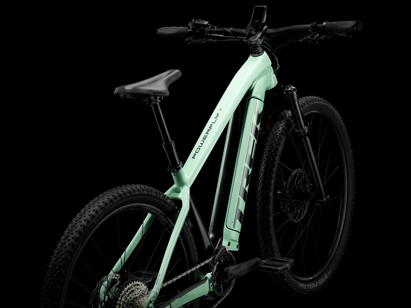 TREK POWERFLY 7 625W GEN 4 eMTB BIKE 2024 SATIN ALOHA GREEN/SOLID CHARCOAL